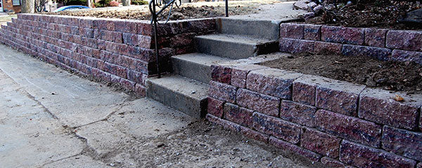 Heartland Gardens of Omaha Retaining Walls